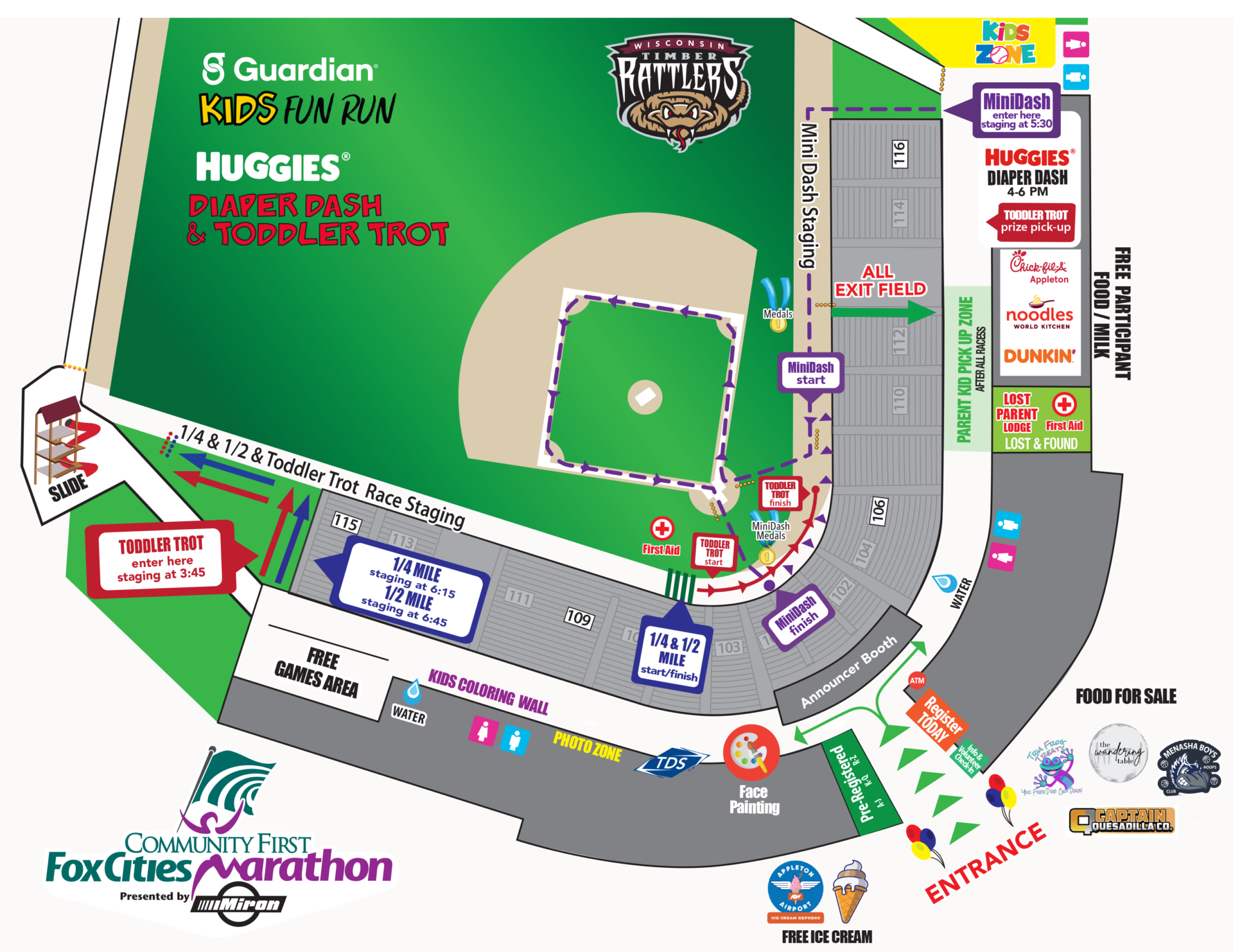 Fox Cities Marathon Event Maps