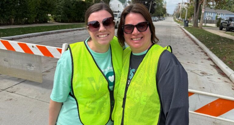 Fox Cities Marathon volunteers.