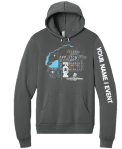 Fox Cities Marathon Onsite Ink Printing Sweatshirt.